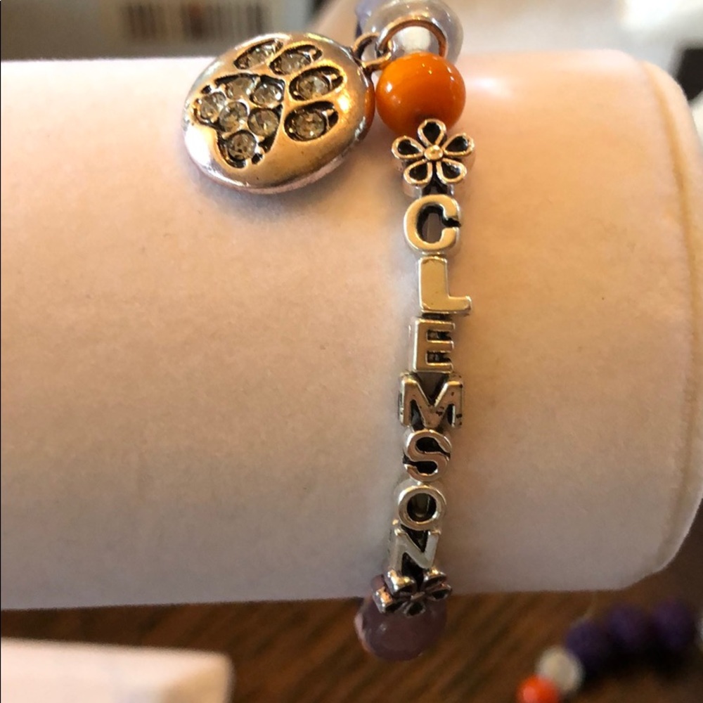 Hand beaded bracelet